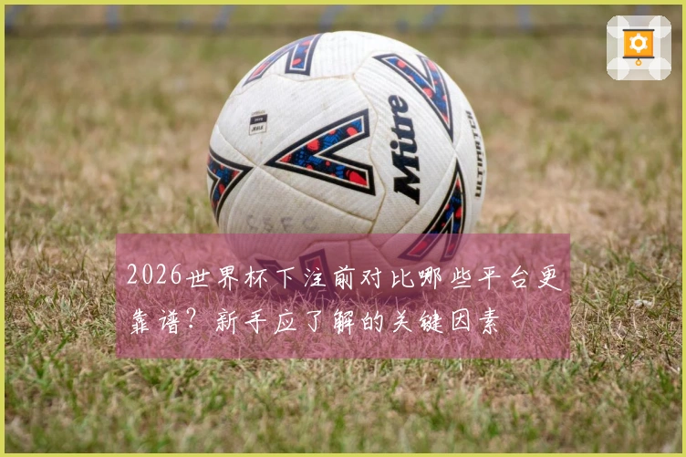 2026世界杯下注前对比哪些平台更靠谱？新手应了解的关键因素